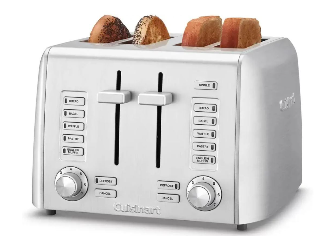 Cuisinart RBT-1350PCFR 4 Slice Metal Toaster - Certified Refurbished