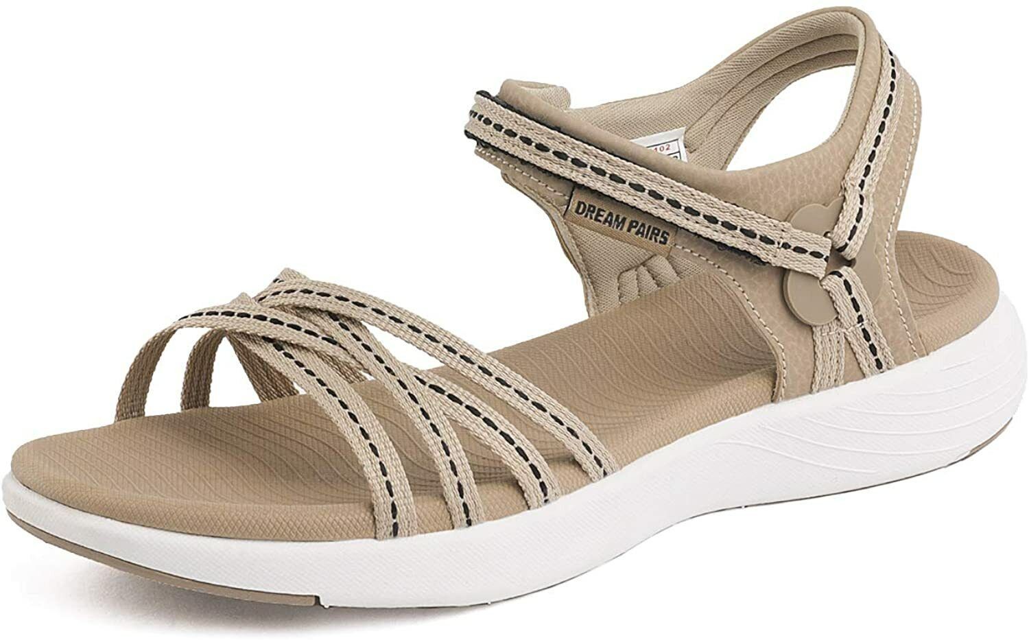 DREAM PAIRS Women's Sport Athletic Sandals Outdoor Hiking Sandals